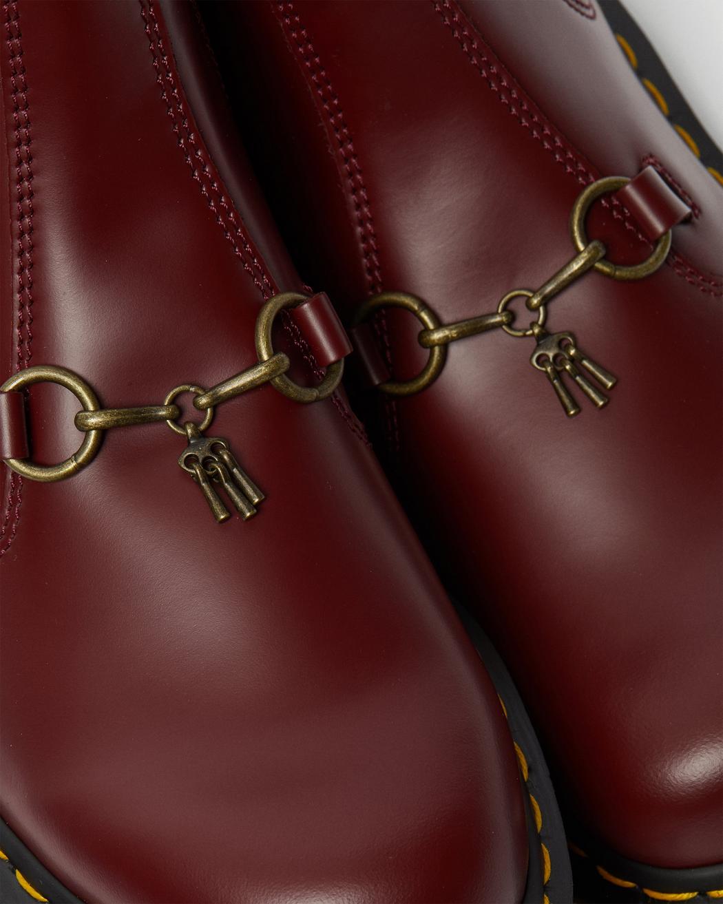 Dr. Martens: Needles 2976 Snaffle Chelsea Boots (cherry)